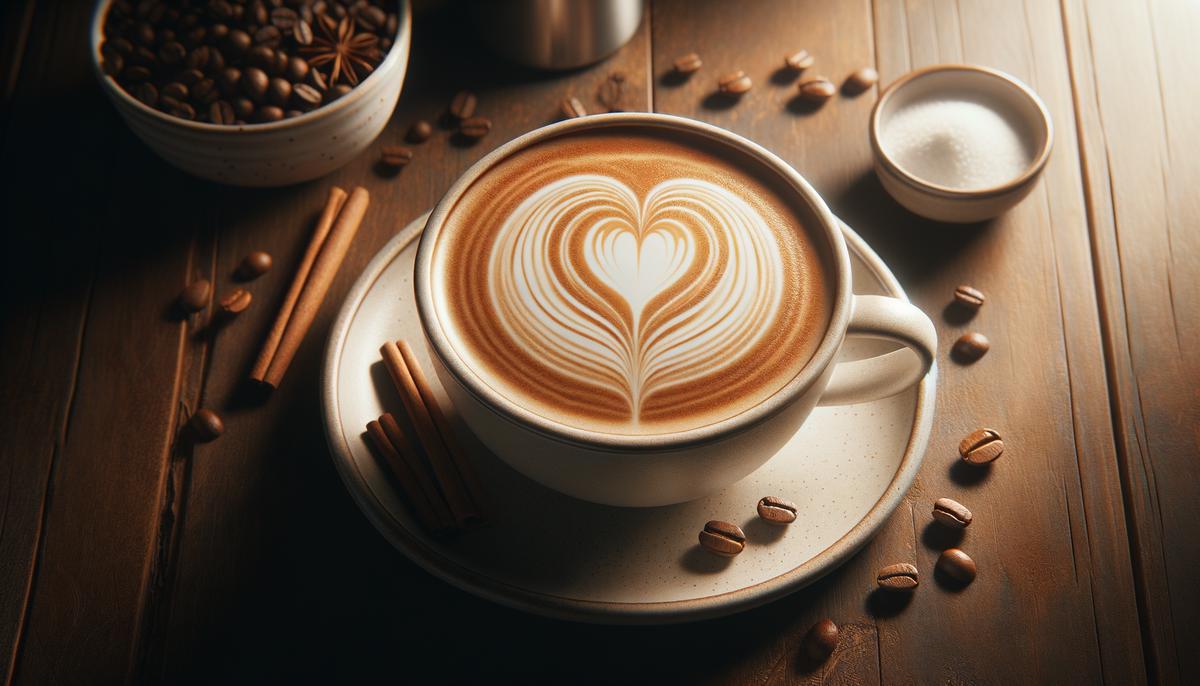 An image of a cup of coffee with a heart-shaped foam art on top, symbolizing a simple act of kindness. Avoid using words, letters or labels in the image when possible.