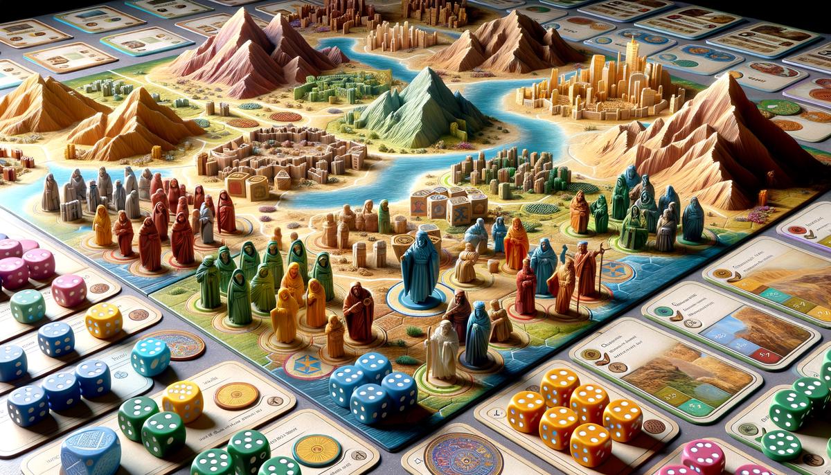 Strategy Game in the Bible depicting different characters and their importance in the game