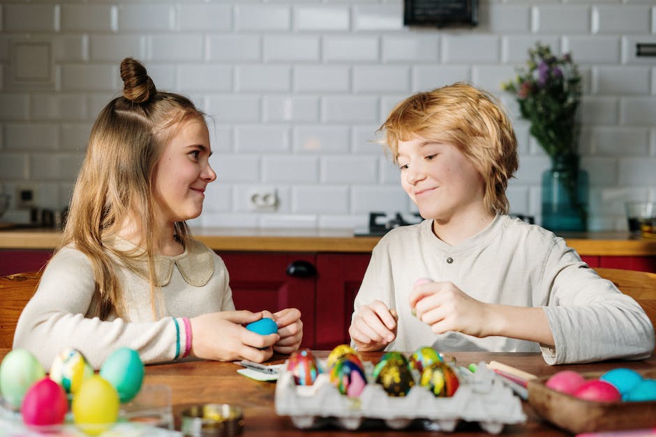 Image description: A family having fun while participating in Easter activities in the UK