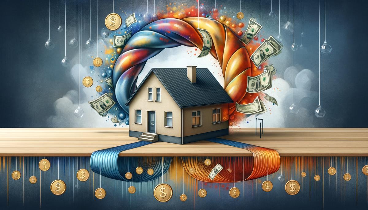 Abstract image representing reverse mortgage concept