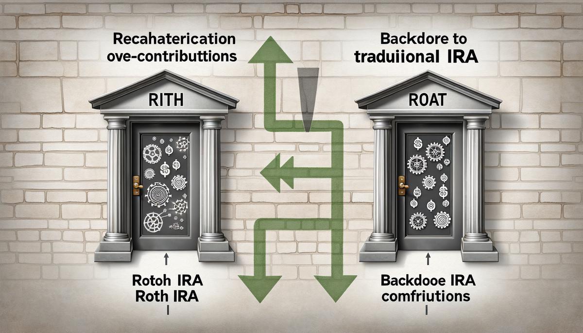 Illustration of financial planning for Roth IRA contributions