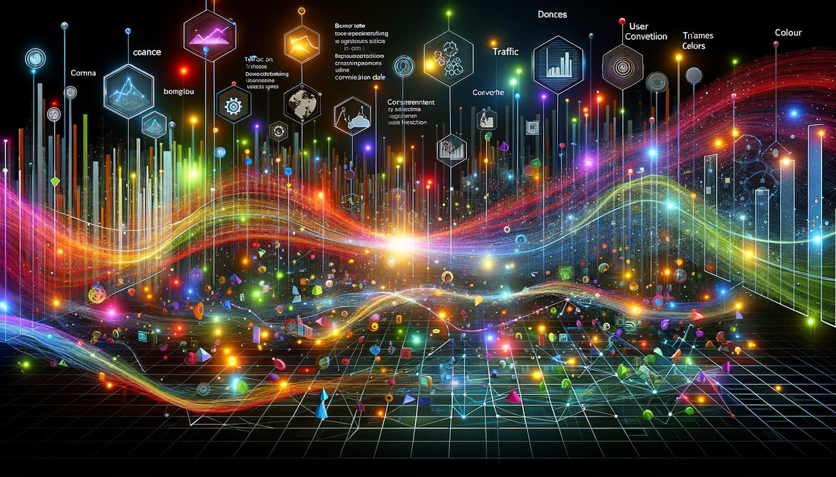 an image of streaming data and analytics for a website